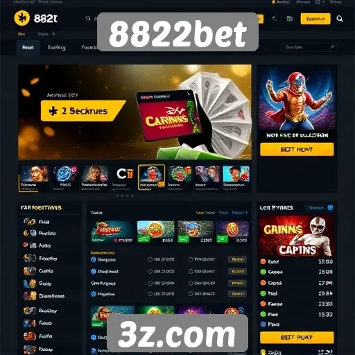 Interface do usuário do 8822bet é intuitiva e acessível