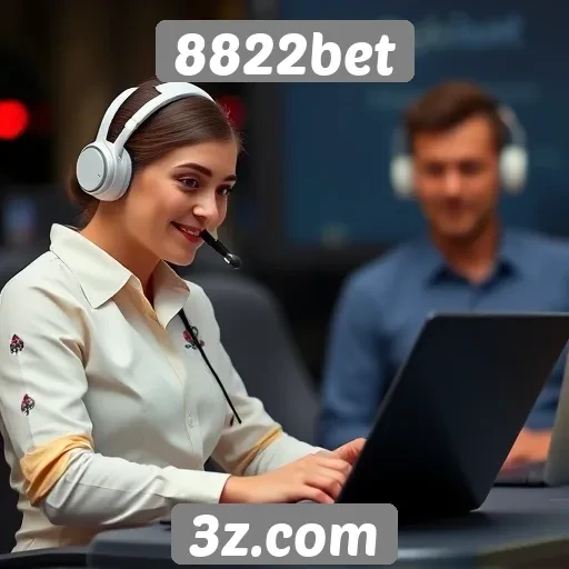 Desempenho do suporte ao cliente na plataforma 8822bet